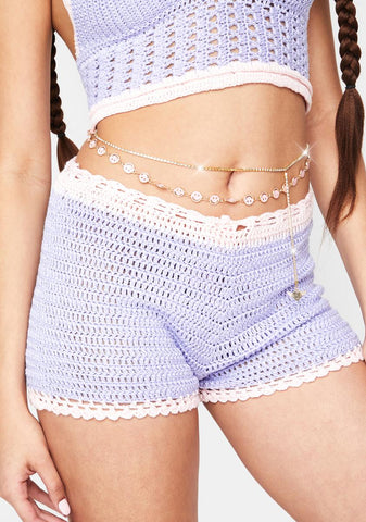 Smile Silly Chain Waist Belt