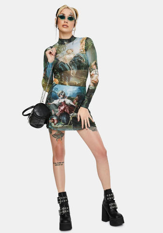 Da Vinci's Demons Mesh Dress