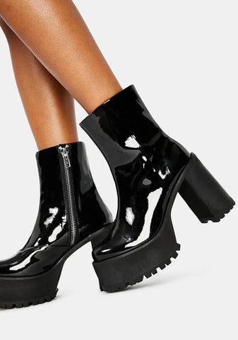 Strut The City Platform Boots