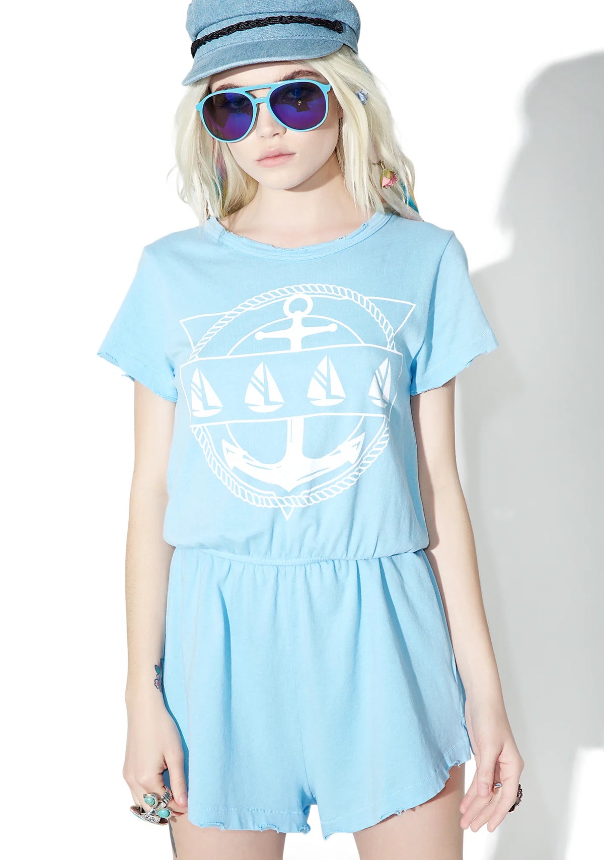 Yachting Emblem Cruise Romper