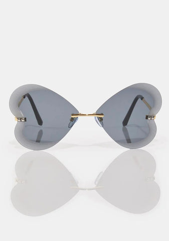 Sinful Sweet Vibrations Heart Sunglasses
