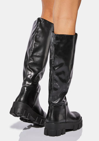 Wicked With The Band Knee High Boots