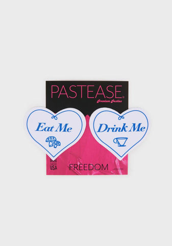 Eat Me Drink Me Heart Pasties
