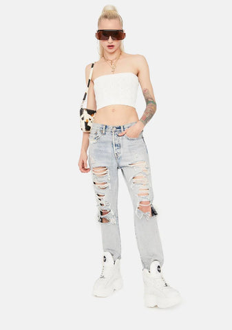 Chill Block Your Number Tube Top