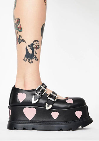 Unimaginable Platform Mary Janes