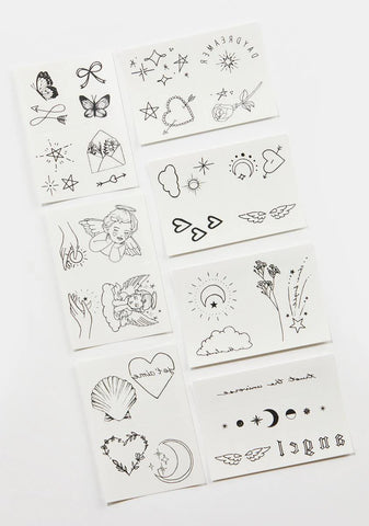 Angelic Temporary Tattoo Pack
