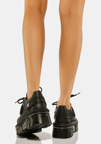 Techno C1 Leather Sneakers