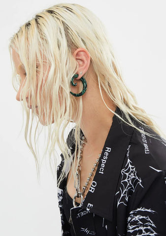 Spoiled Rotten Swirl Earrings