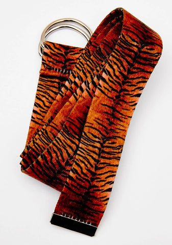 Retro Chic Tiger Print Belt