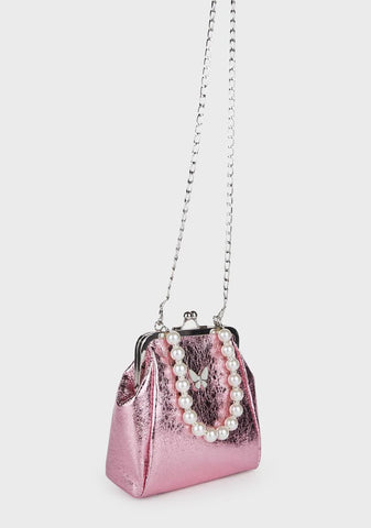 Tea Gathering Shoulder Bag - Pink