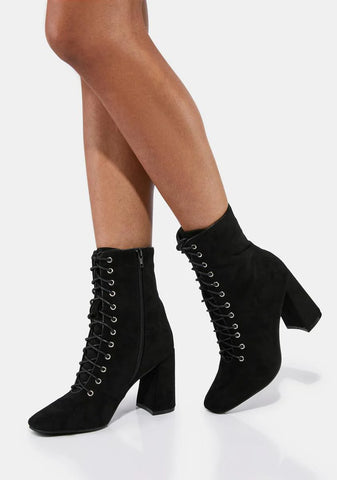 What A Mystery Ankle Boots