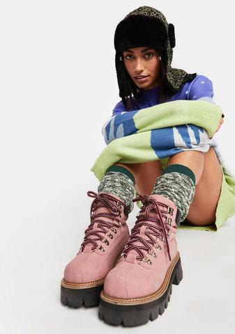 Stomping Through Hiker Boots