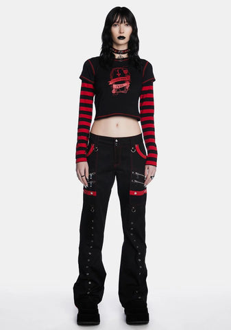 Snooze You Later Crop Top