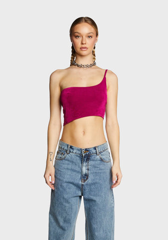 Keep Scrolling Tank Top - Purple