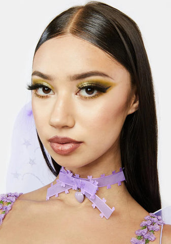 Iris Cuter And Prettier Heart Choker