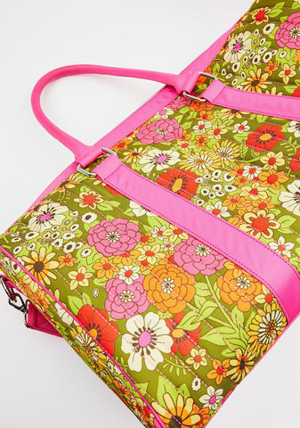 Modern Love Floral Weekender