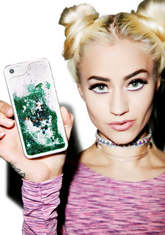 Shooting Star Glitterfalls iPhone Case