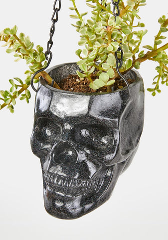 Dead Things Grow Hanging Planter