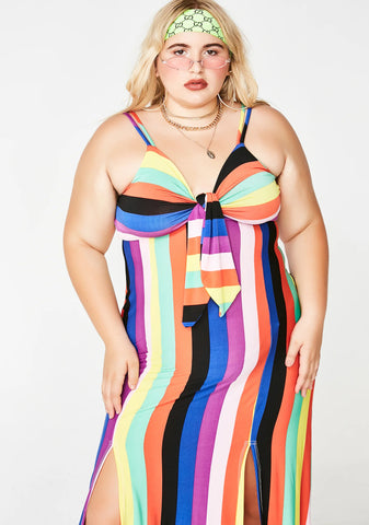 Swisha Sweet Striped Dress