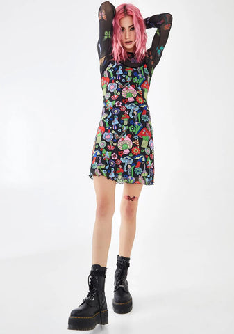 Dark Surreal World Cami Dress