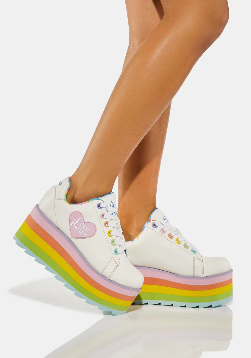 Lala Care Bears Platform Sneakers