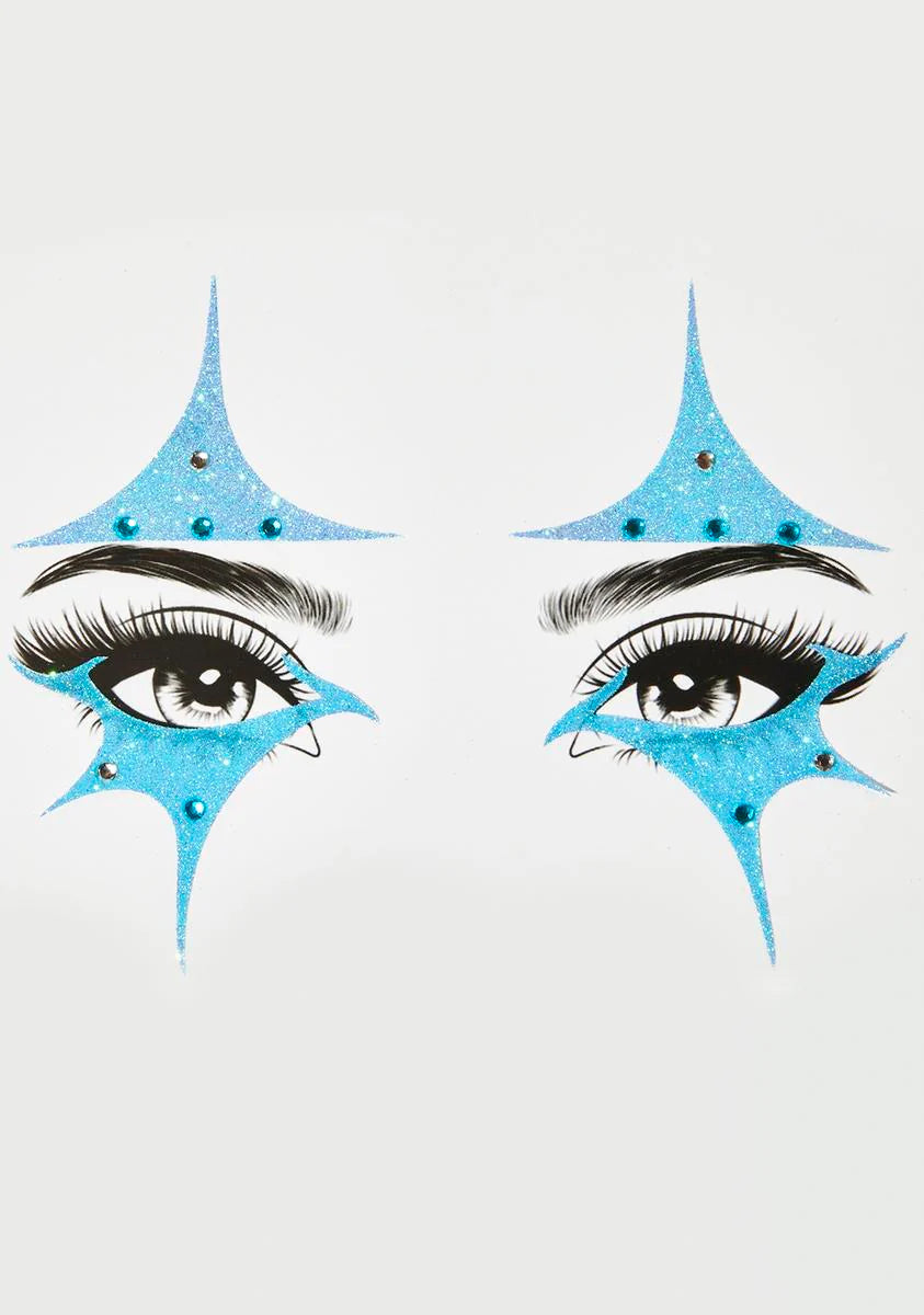 Royally Clowning Around Face Stickers