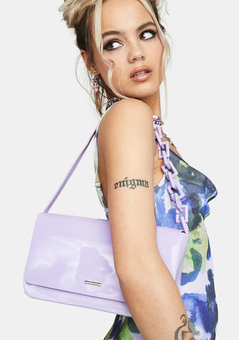 Lavender Mika Chain Bag