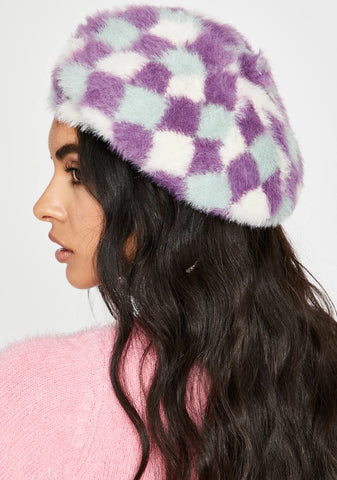 Ivy League Icon Plaid Beret