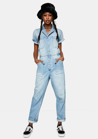 Blue Denim Grover Jumpsuit