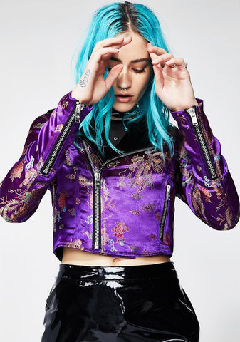 Elegant Touch Moto Jacket