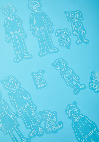 Modern Family Car Stickers