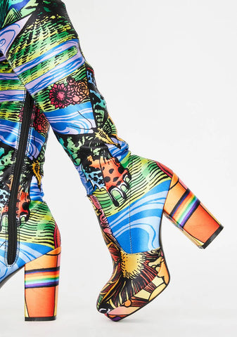 California Dreamin' Thigh High Boots