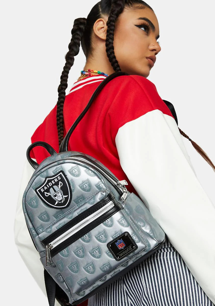 NFL Raiders Logo Backpack