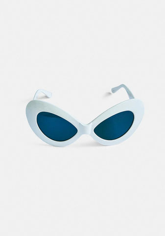 Jetz Bone Cat Eye Sunglasses