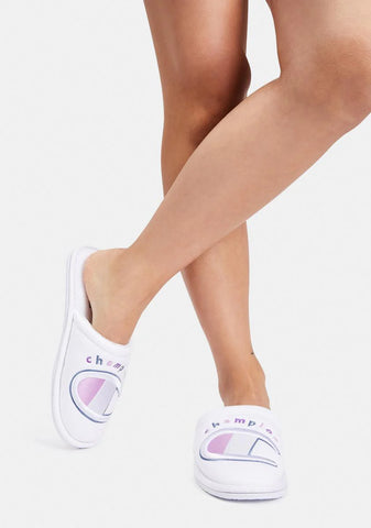 White Sleepover II Slippers