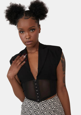 Won't Be Easy Corset Top