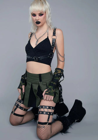 Ball And Chain Thigh High Set