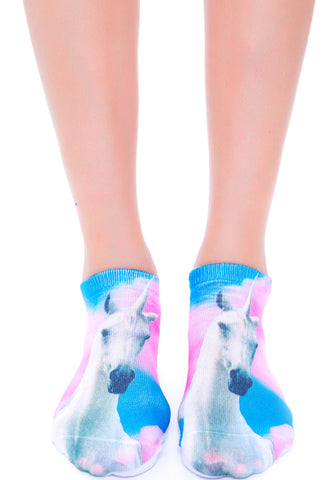 Unicorn Adventure Ankle Socks