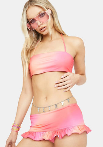 Sherbet Sunrise Tie Dye Bikini