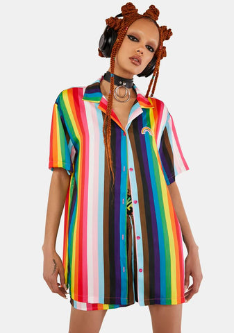 United As One Button Down Top