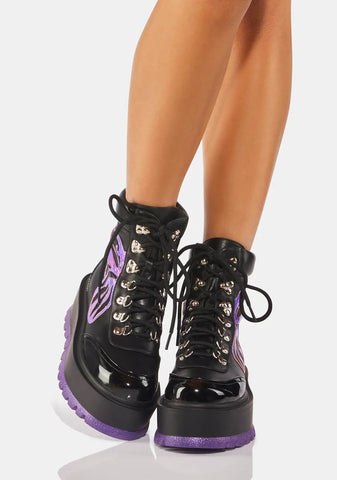 Tooth Fairy Combat Boots
