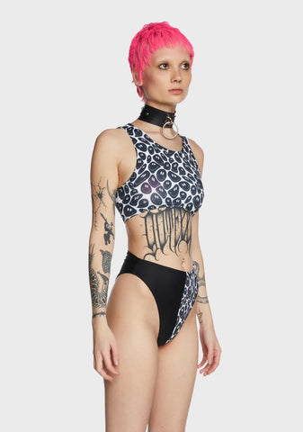 Smiley Underboob Top