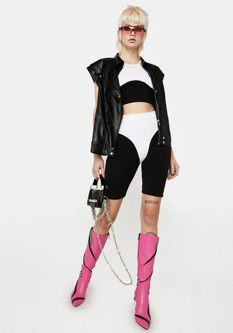 Work To Be Done Biker Shorts Set