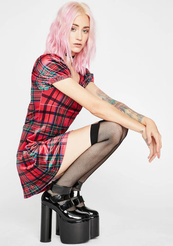 Sick Of Suburbia Platform Mary Janes