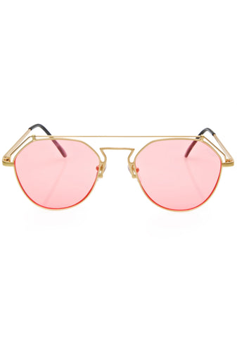 Rose Stephanie Matte Sunglasses