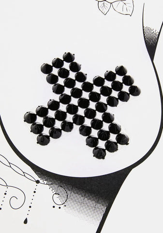 Night Bad Ass Spikes Pasties