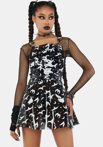 Bat My Lashes Pinafore Dress