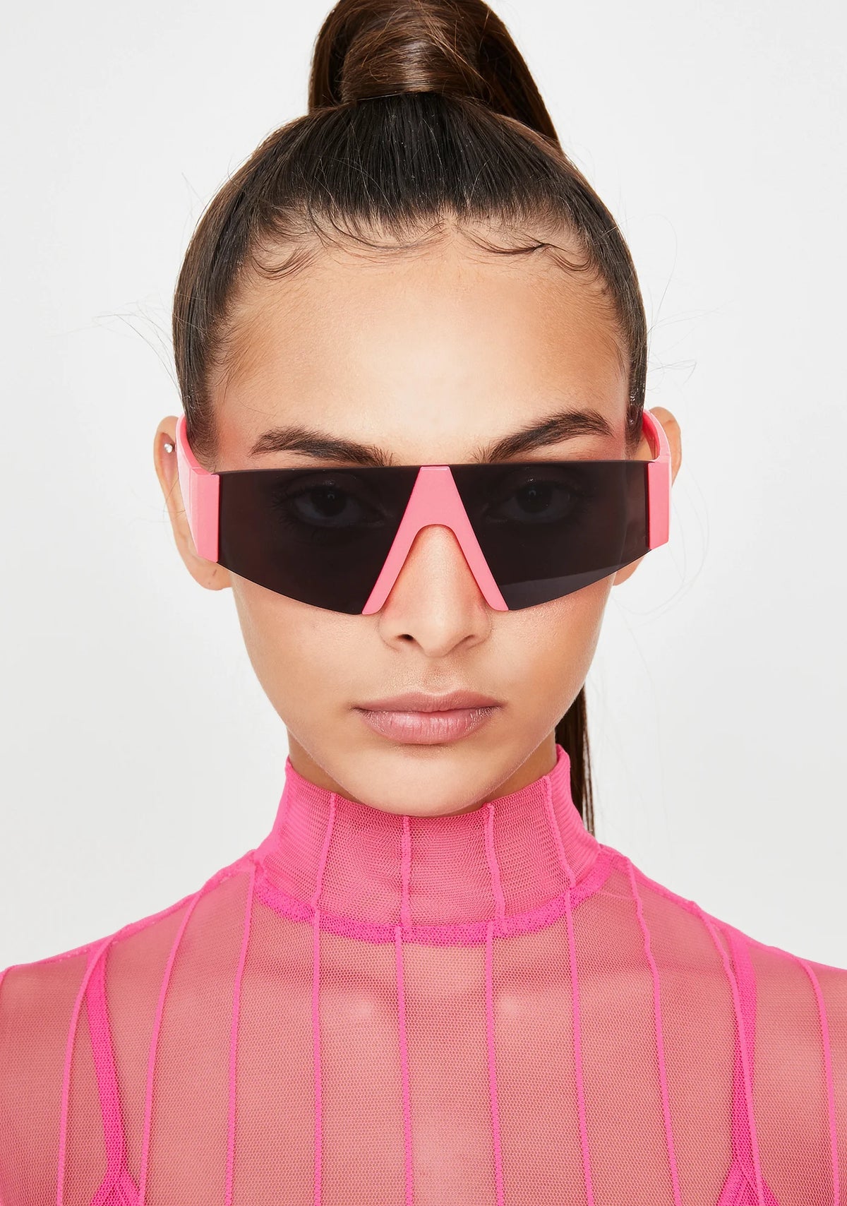 Baddie Bae Shield Sunglasses