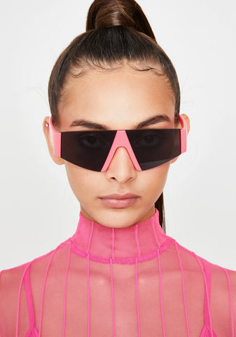 Baddie Bae Shield Sunglasses