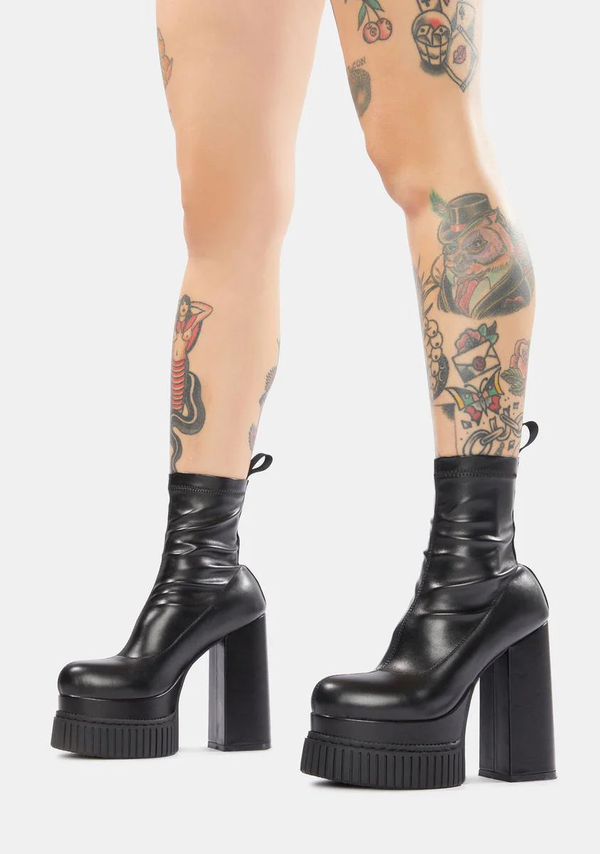 Steal My Heart Platform Boots